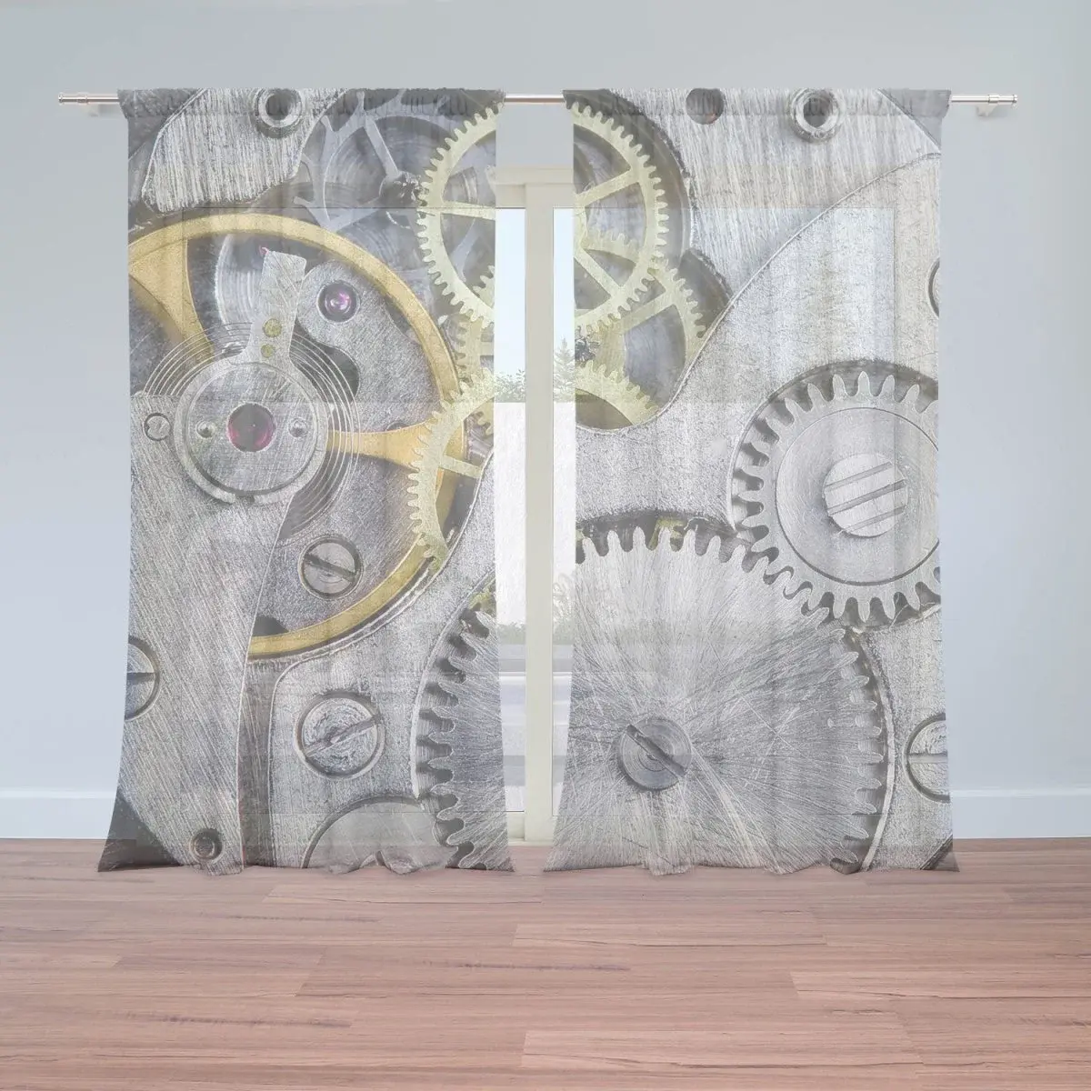 Záclony Hodinový strojek: 2ks 150x250cm