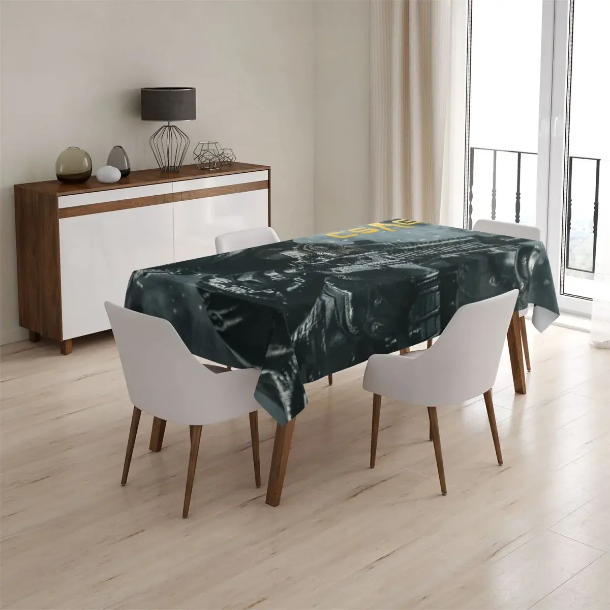Ubrus CS:GO Voják 1 - 130x130 cm
