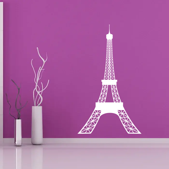 Samolepka na zeď: Eiffelova věž 2 - 88x150 cm