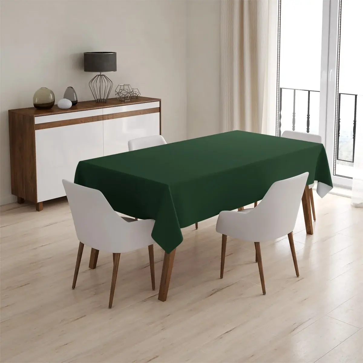 Ubrus Lesní zelená - 130x130 cm