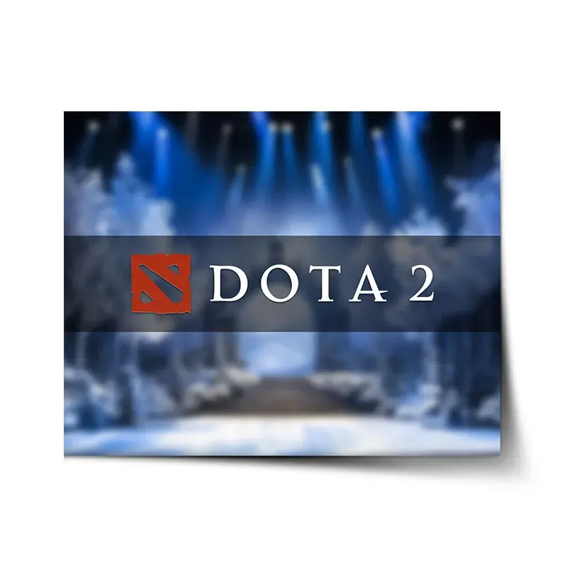 Plakát DOTA 2 Modrá - 120x80 cm