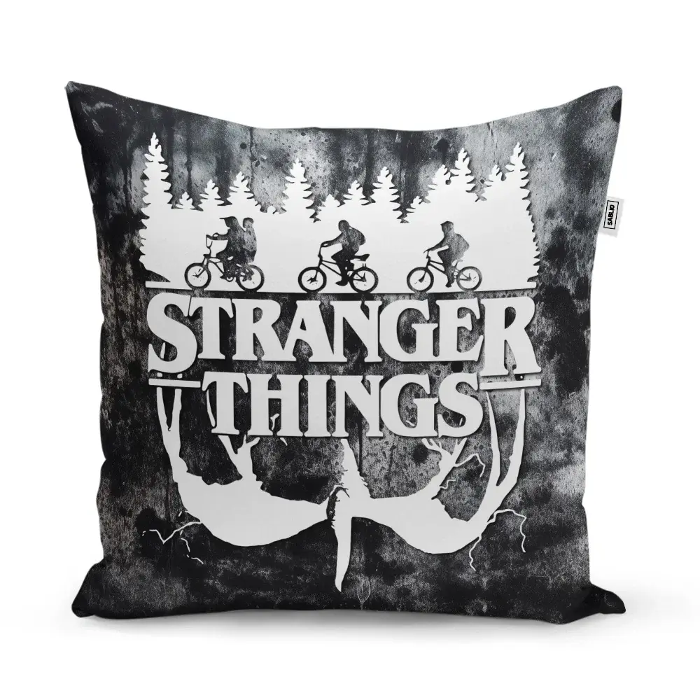Polštář Stranger Things White - 60x60 cm
