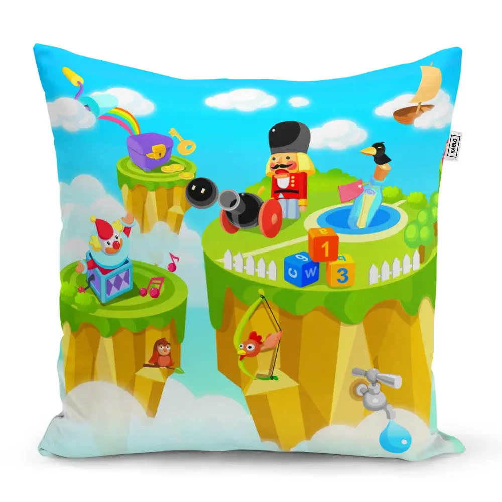 Polštář Dětský motiv 2 - 60x60 cm