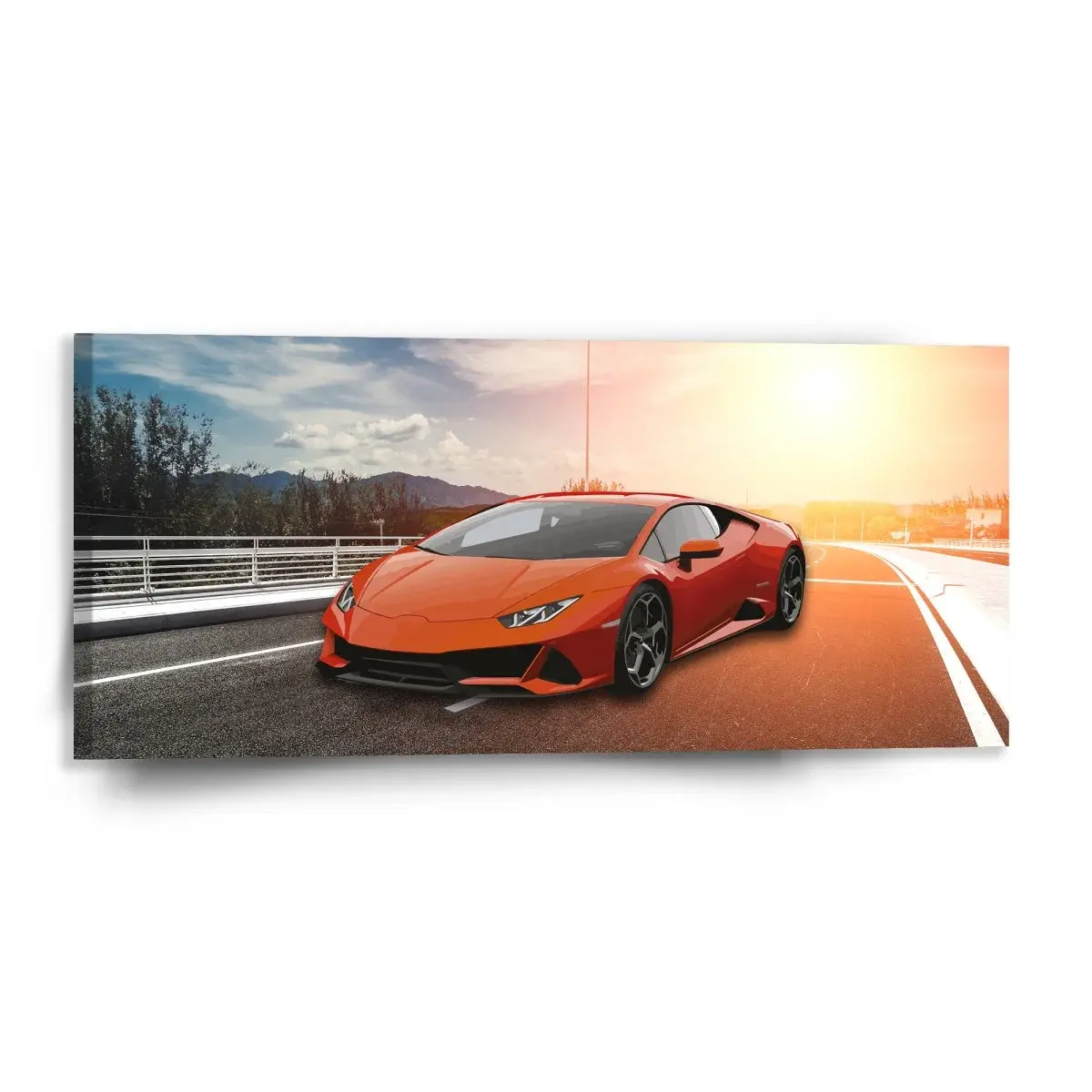 Obraz Sportovní auto 3 - 110x50 cm