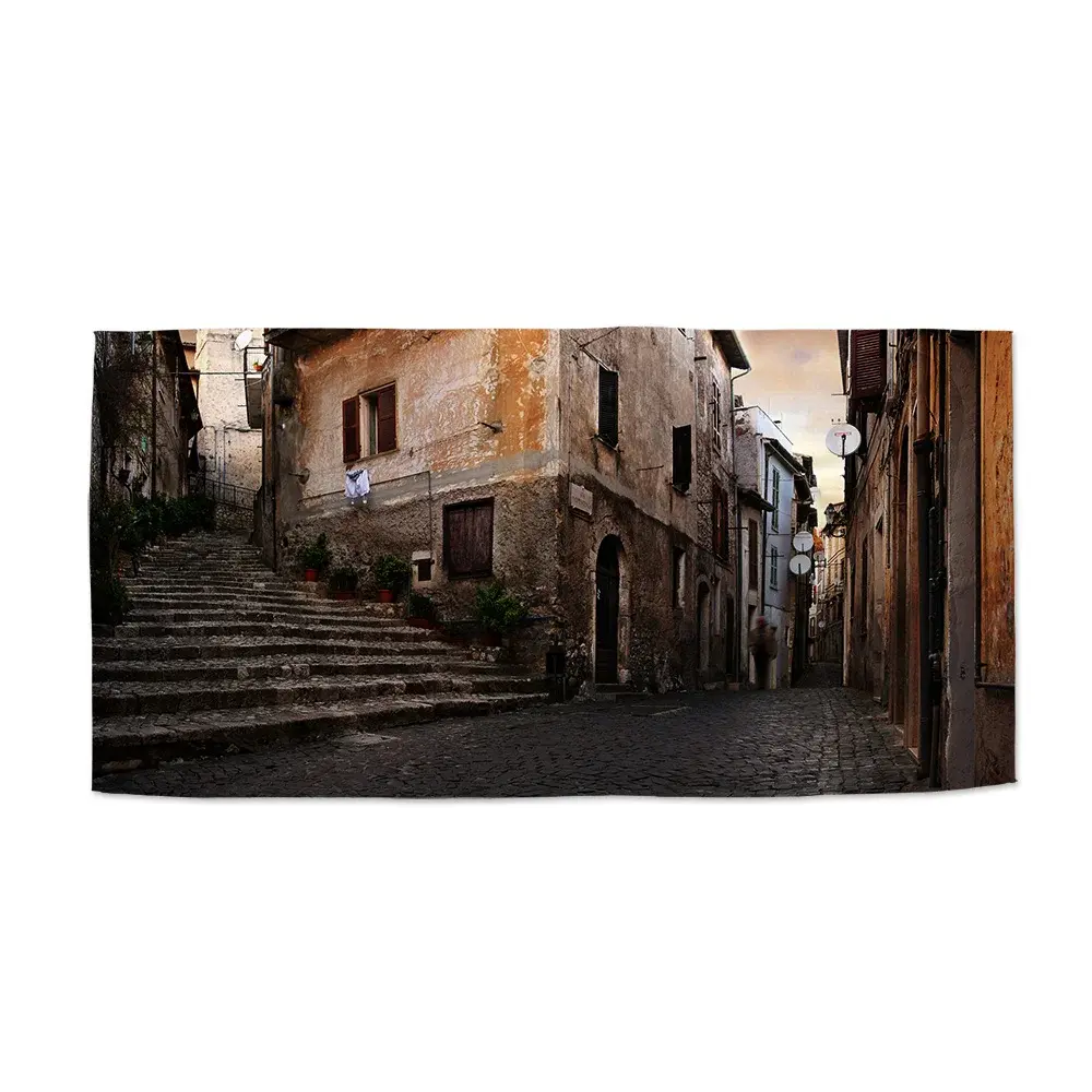 Ručník Starý dům 2 - 50x100 cm