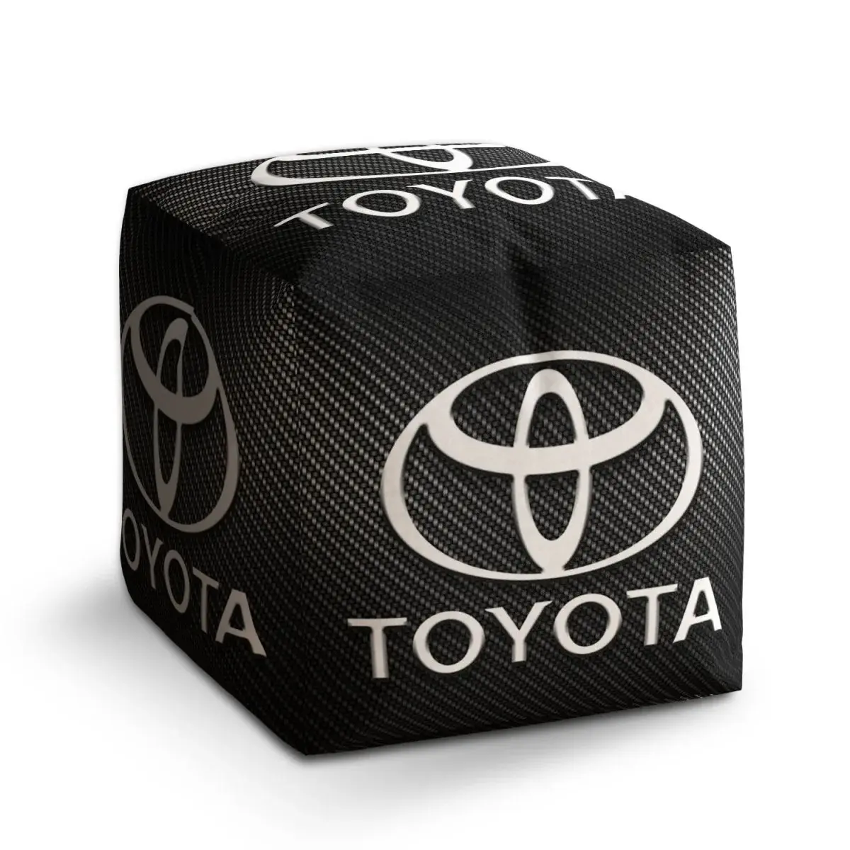 Taburet Cube Toyota Carbon - 60x60x60 cm