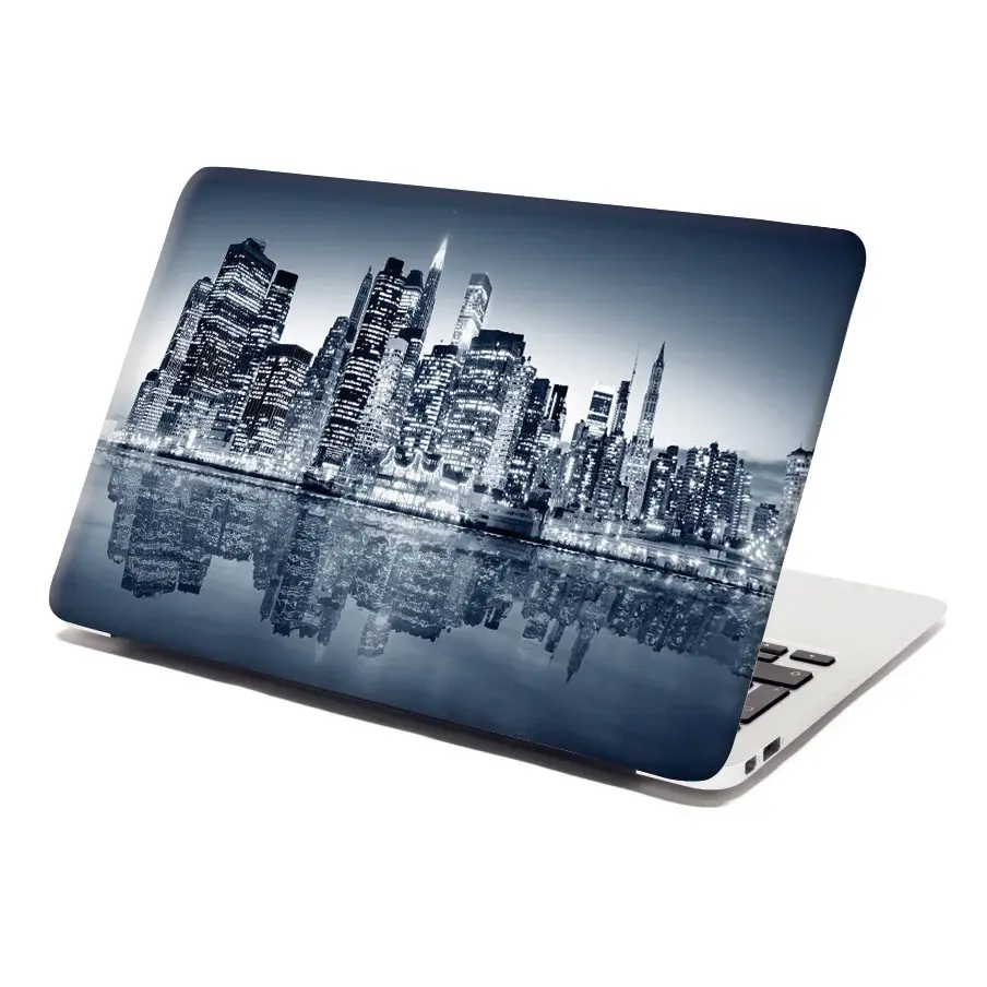 Samolepka na notebook Noční New York - 29x20 cm