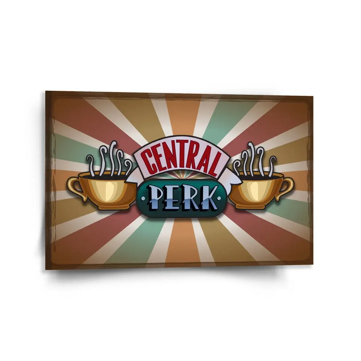 Obraz Seriál přátelé CENTRAL PERK Abstrakce - 120x80 cm