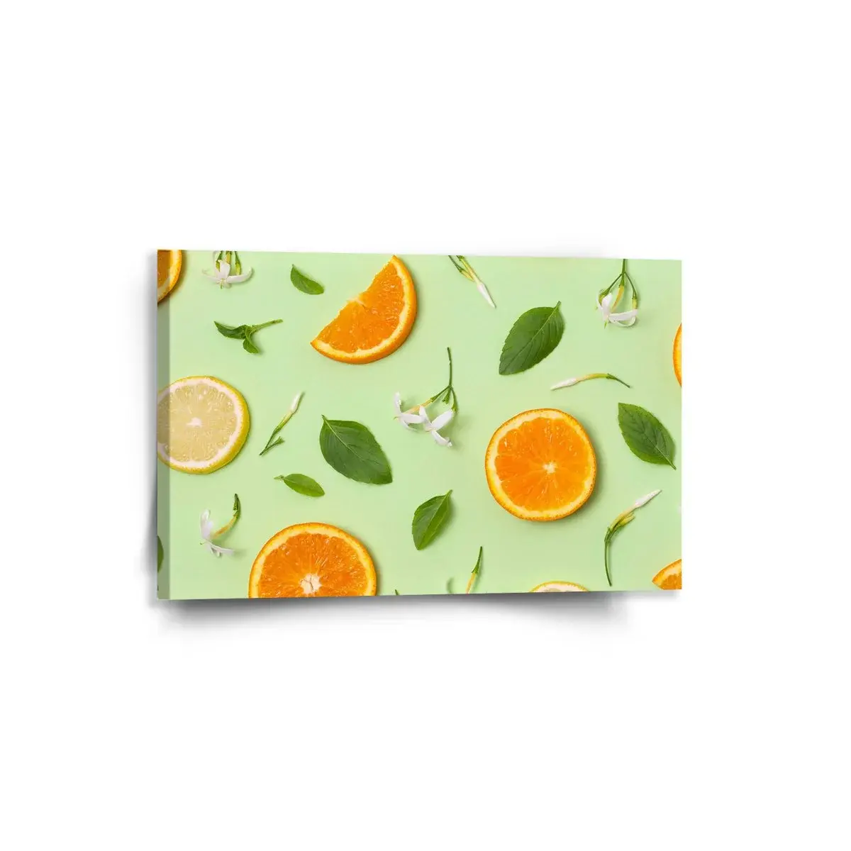 Obraz Citrus a květ - 60x40 cm