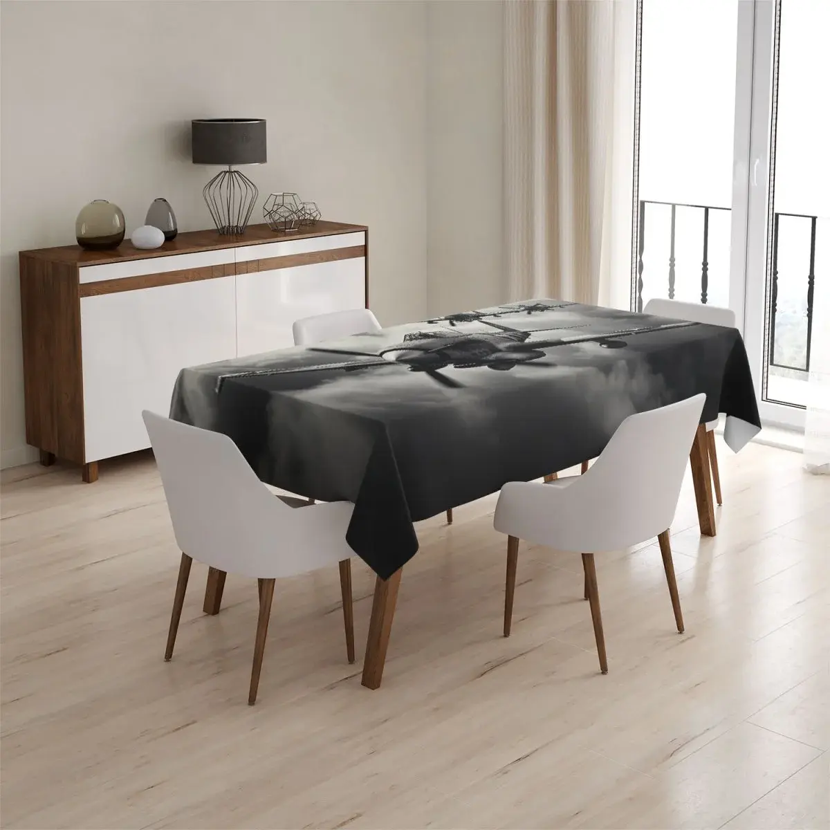 Ubrus Stíhací letadla - 90x90 cm
