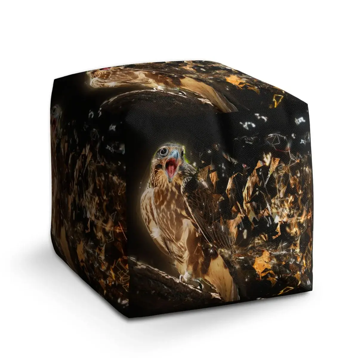 Taburet Cube Dravec - 50x50x50 cm