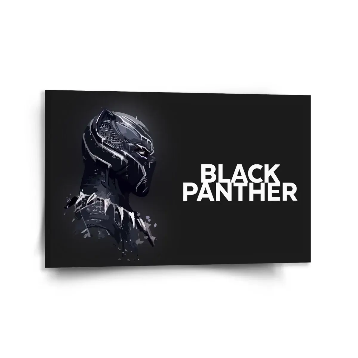 Obraz BLACK PANTHER z profilu Černý - 120x80 cm
