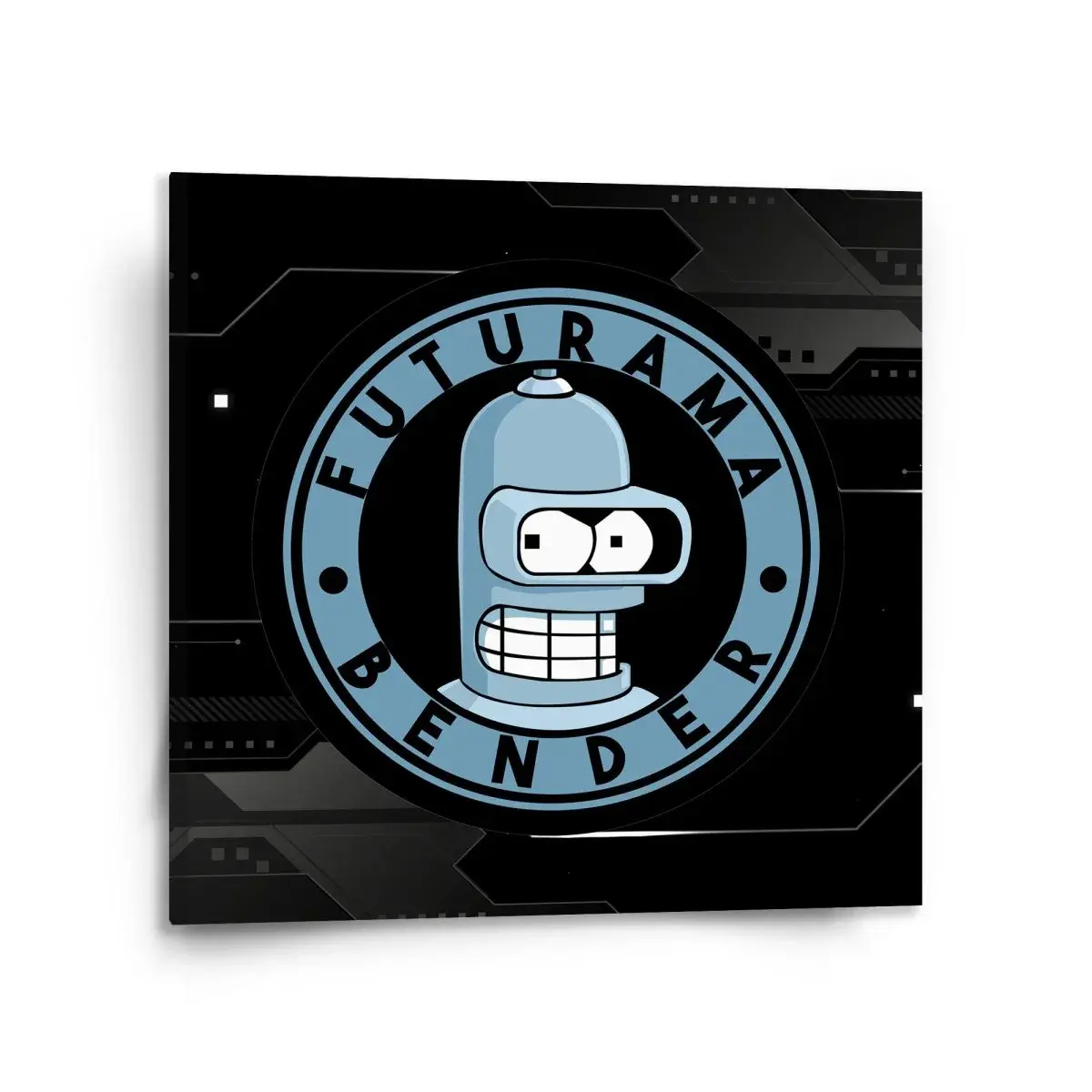 Obraz Futurama Bender Technology - 110x110 cm