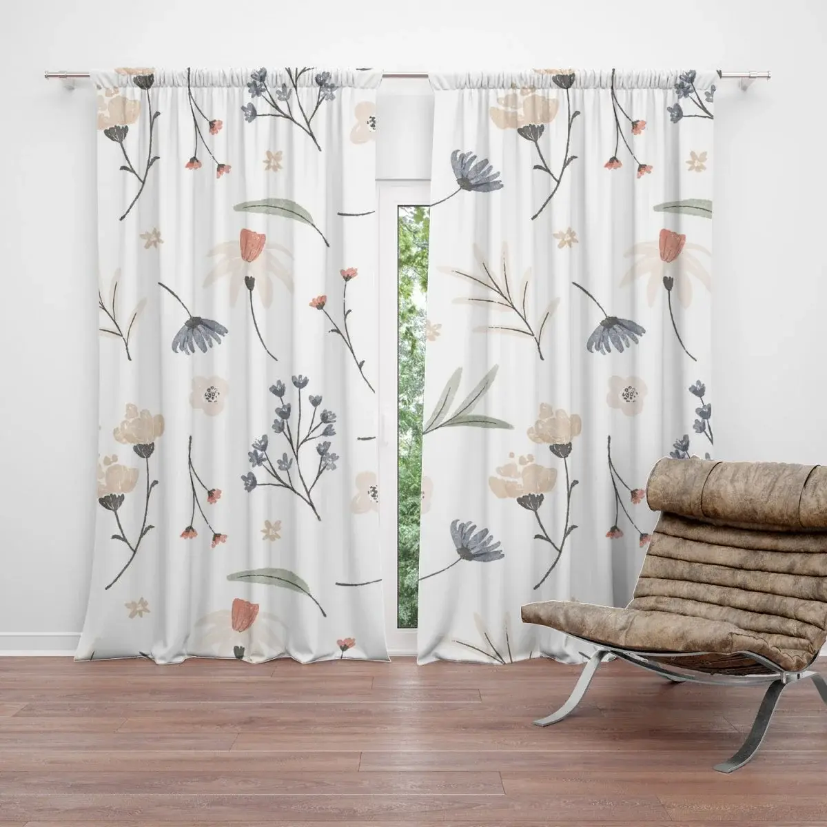 Závěs Luční elegance: 2ks 140x250cm