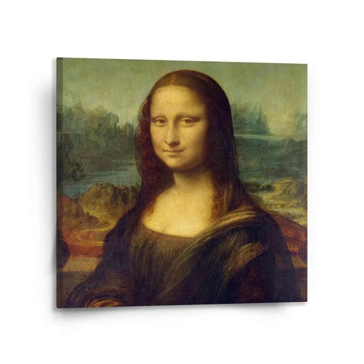 Obraz Mona Lisa - Leonardo da Vinci - 110x110 cm