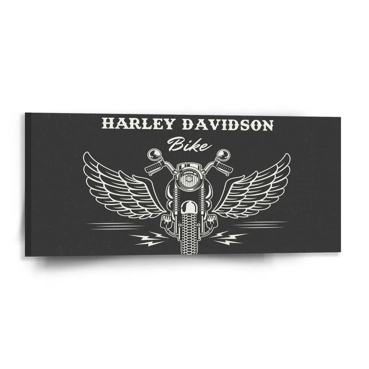 Obraz Harley-Davidson S křídly - 110x50 cm