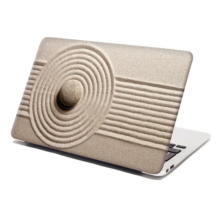 Samolepka na notebook Otisk v písku - 29x20 cm