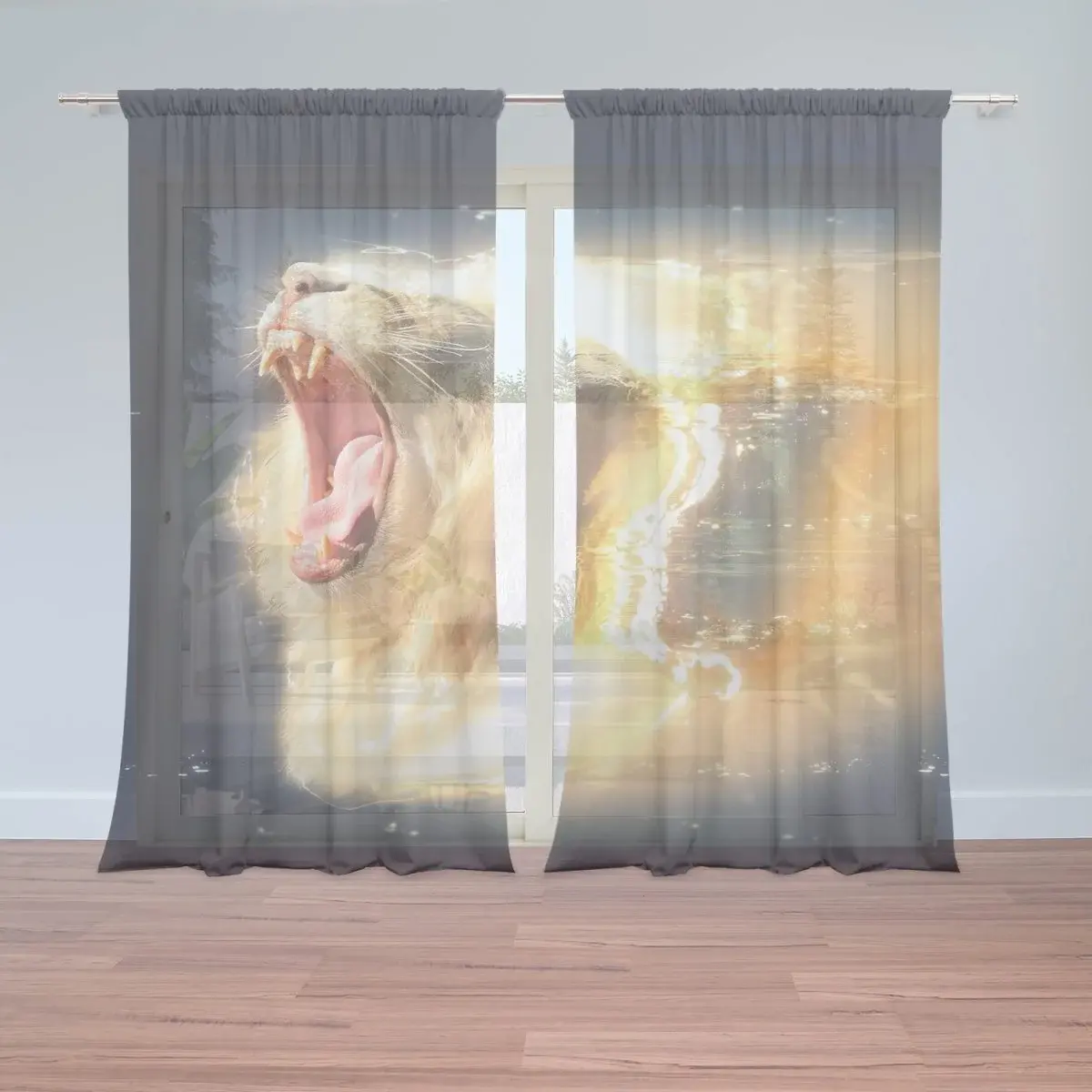 Záclony Lev art: 2ks 150x250cm