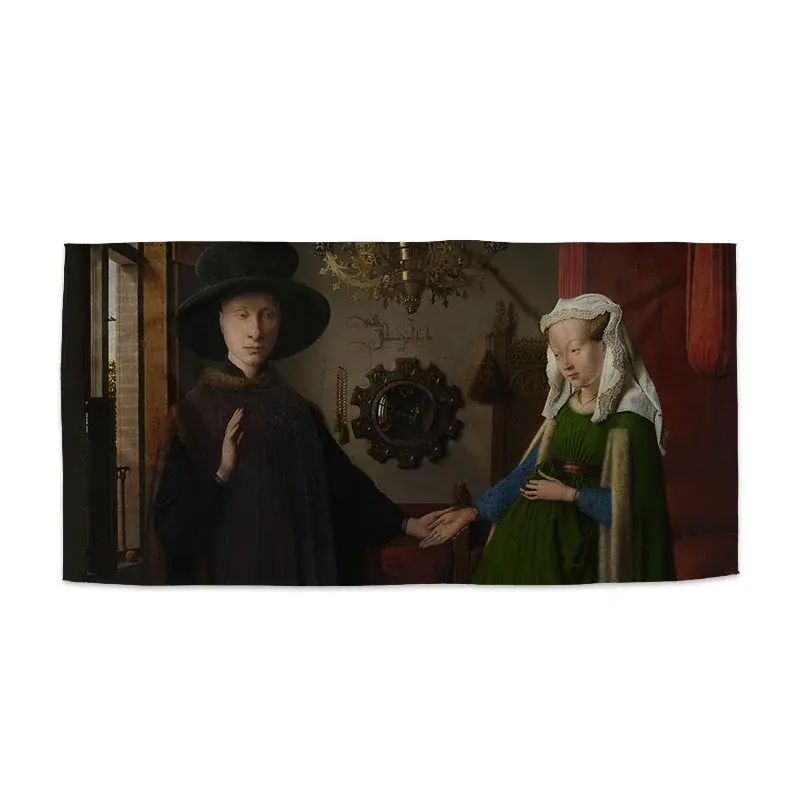 Ručník Svatba manželů - Jan van Eyck - 30x50 cm