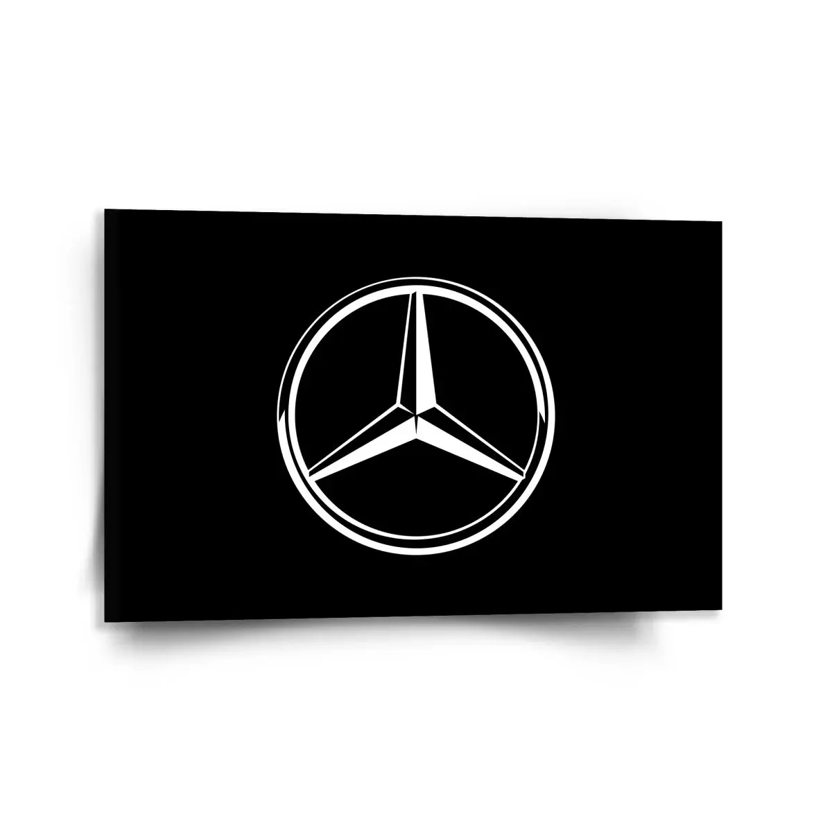 Obraz Logo 2 Černá - 120x80 cm