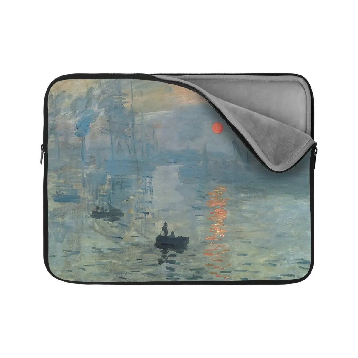 Obal na notebook Imprese, východ slunce - Claude Monet - 15,6"