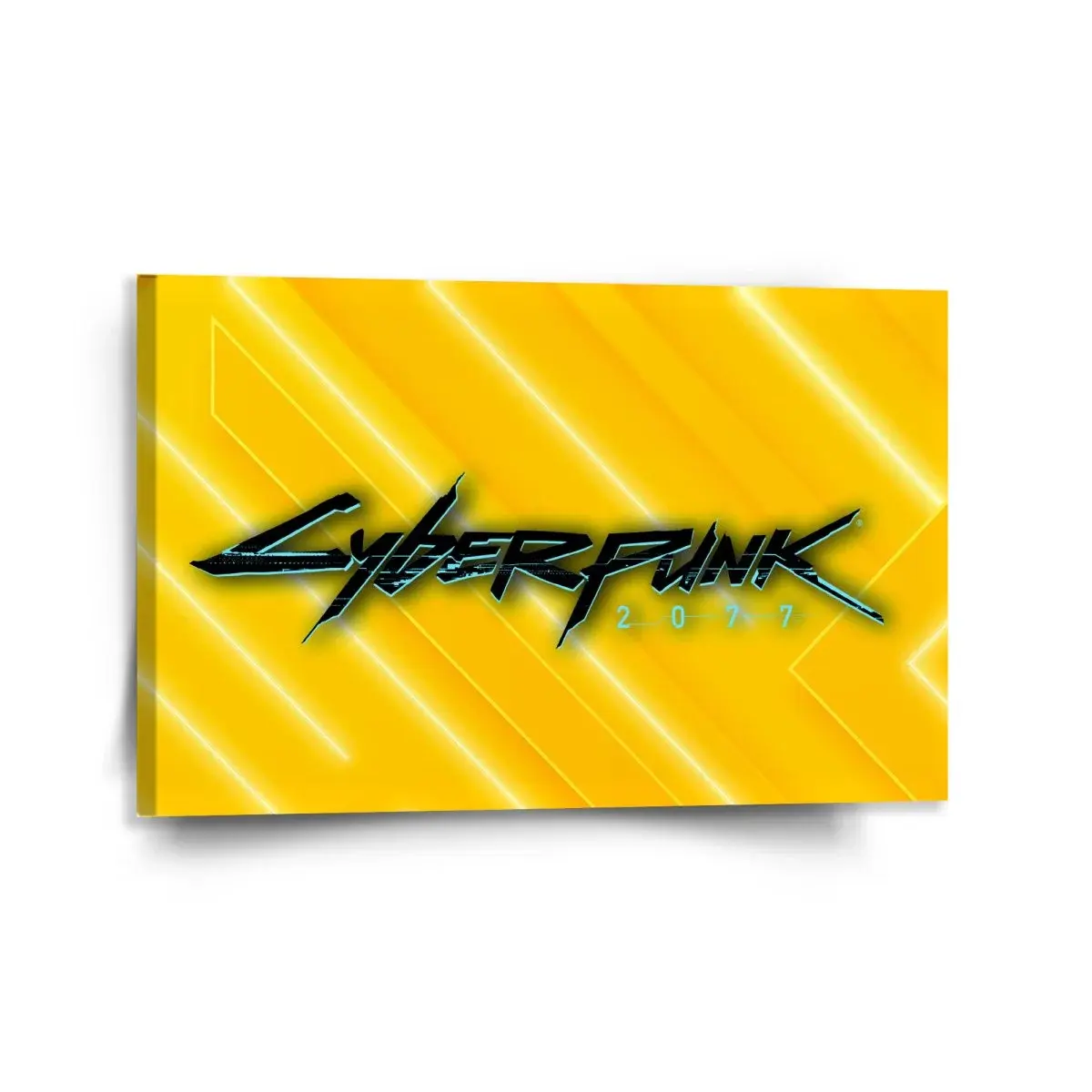 Obraz Cyberpunk 2077 Žlutý - 120x80 cm