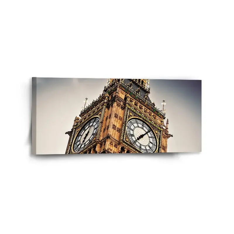 Obraz Clock tower - 110x50 cm