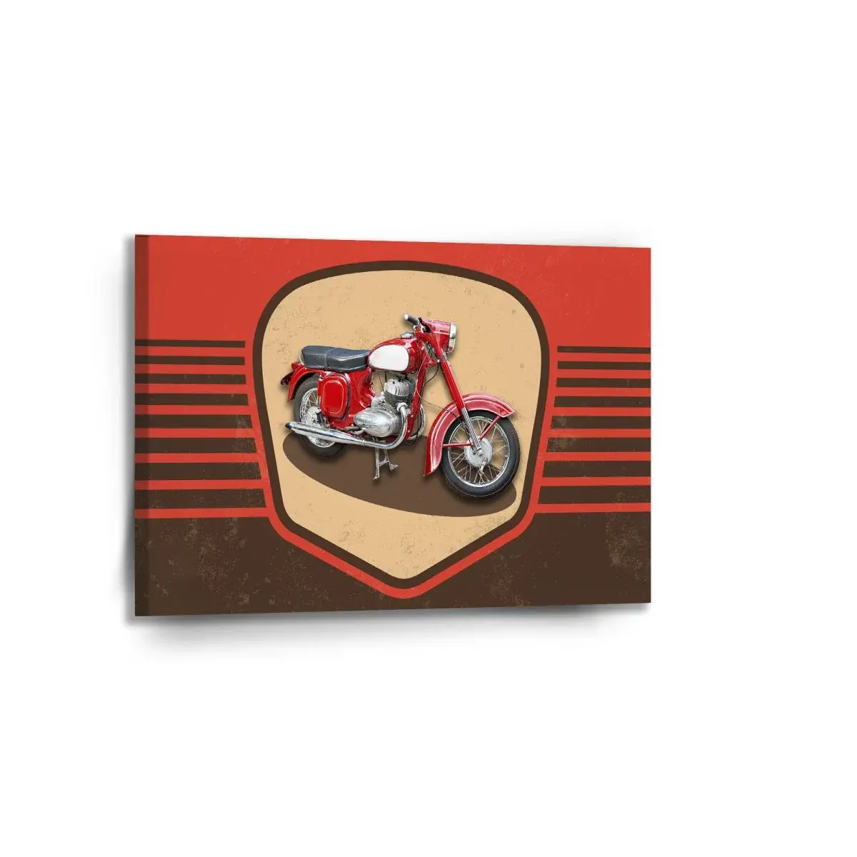 Obraz Jawa panelka Vintage - 90x60 cm
