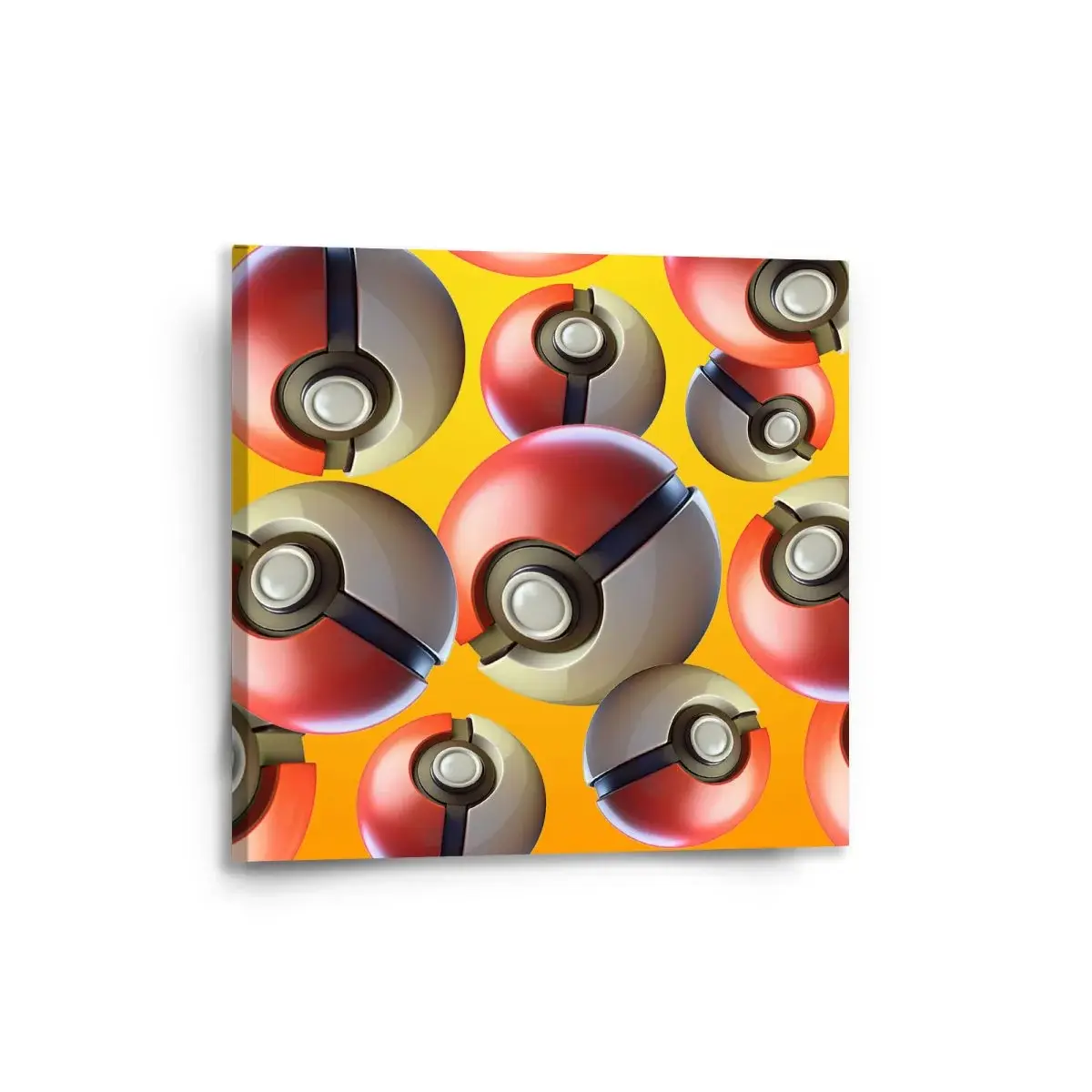 Obraz Pokemon ball Pattern - 50x50 cm
