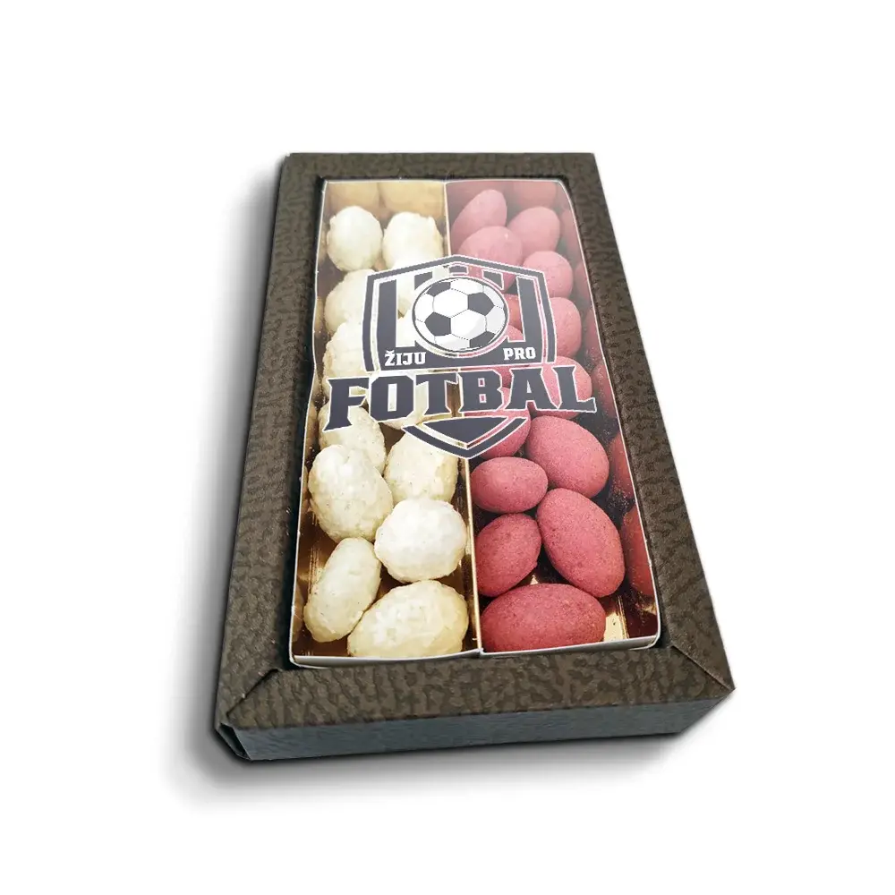 Mandle v čokoládě Žiju pro fotbal - 2x 80g