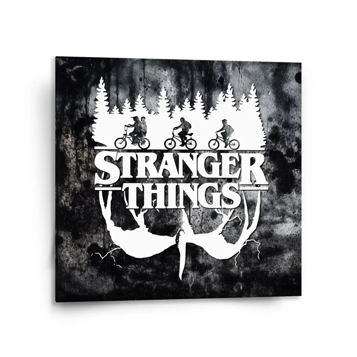Obraz Stranger Things White - 110x110 cm