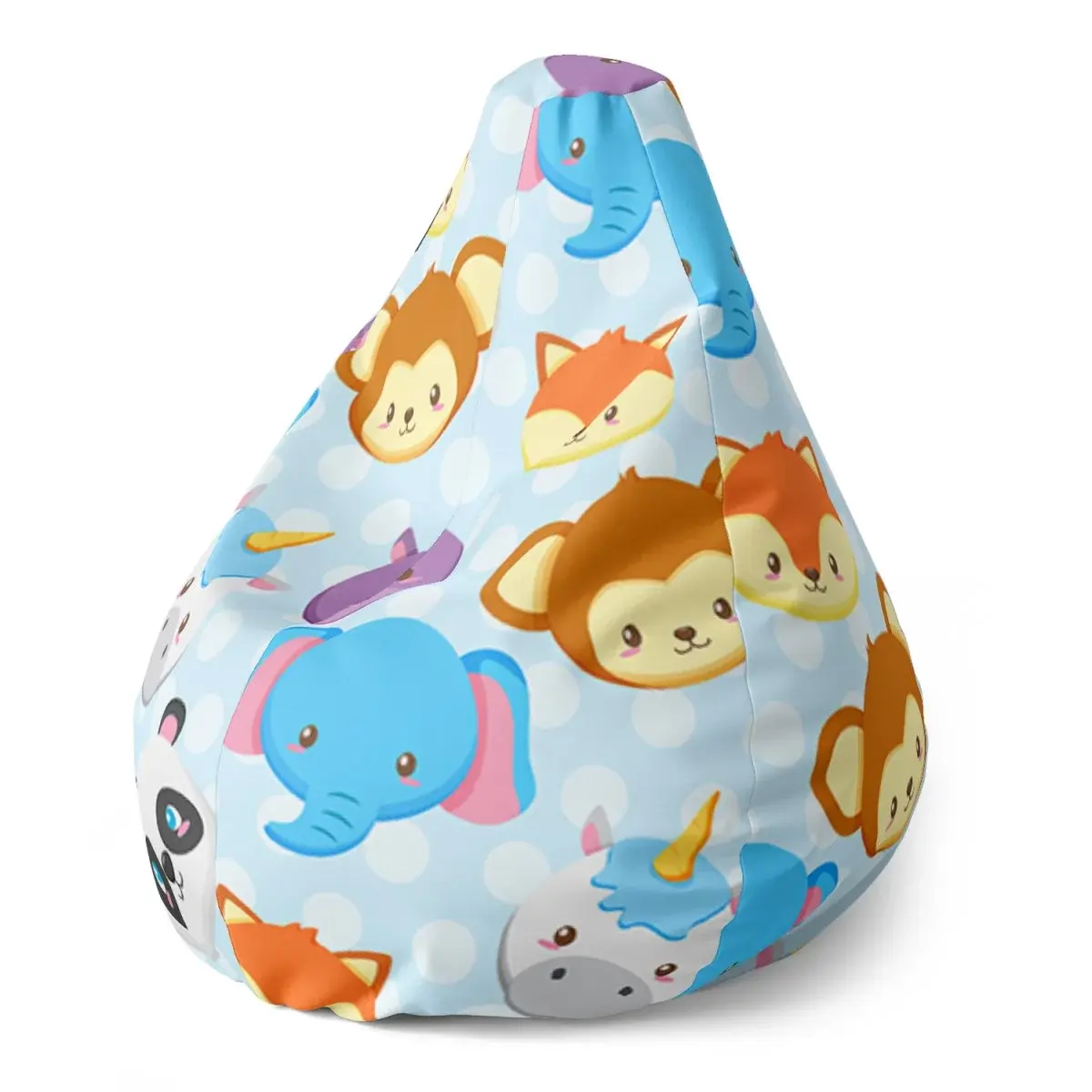 Sedací vak Pear Zoo pro děti - 70 x 95 x 15 cm