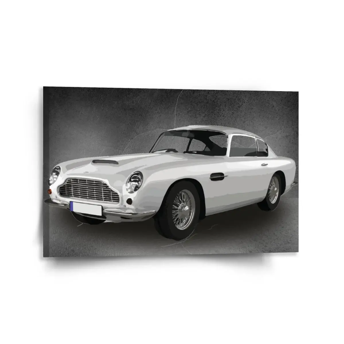 Obraz Aston Martin Tmavé pozadí - 120x80 cm