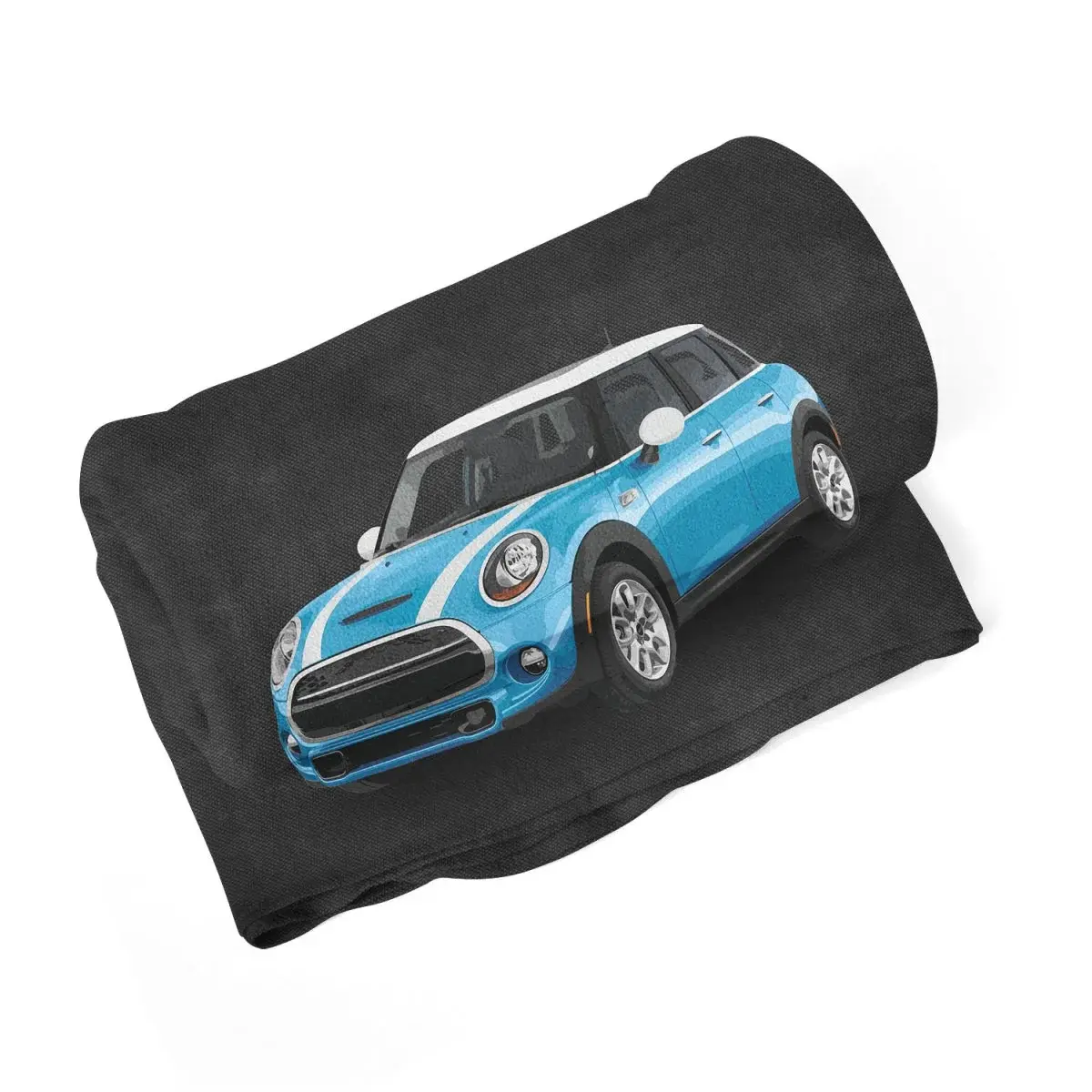 Deka Mini sedan Černé pozadí - 190x140 cm