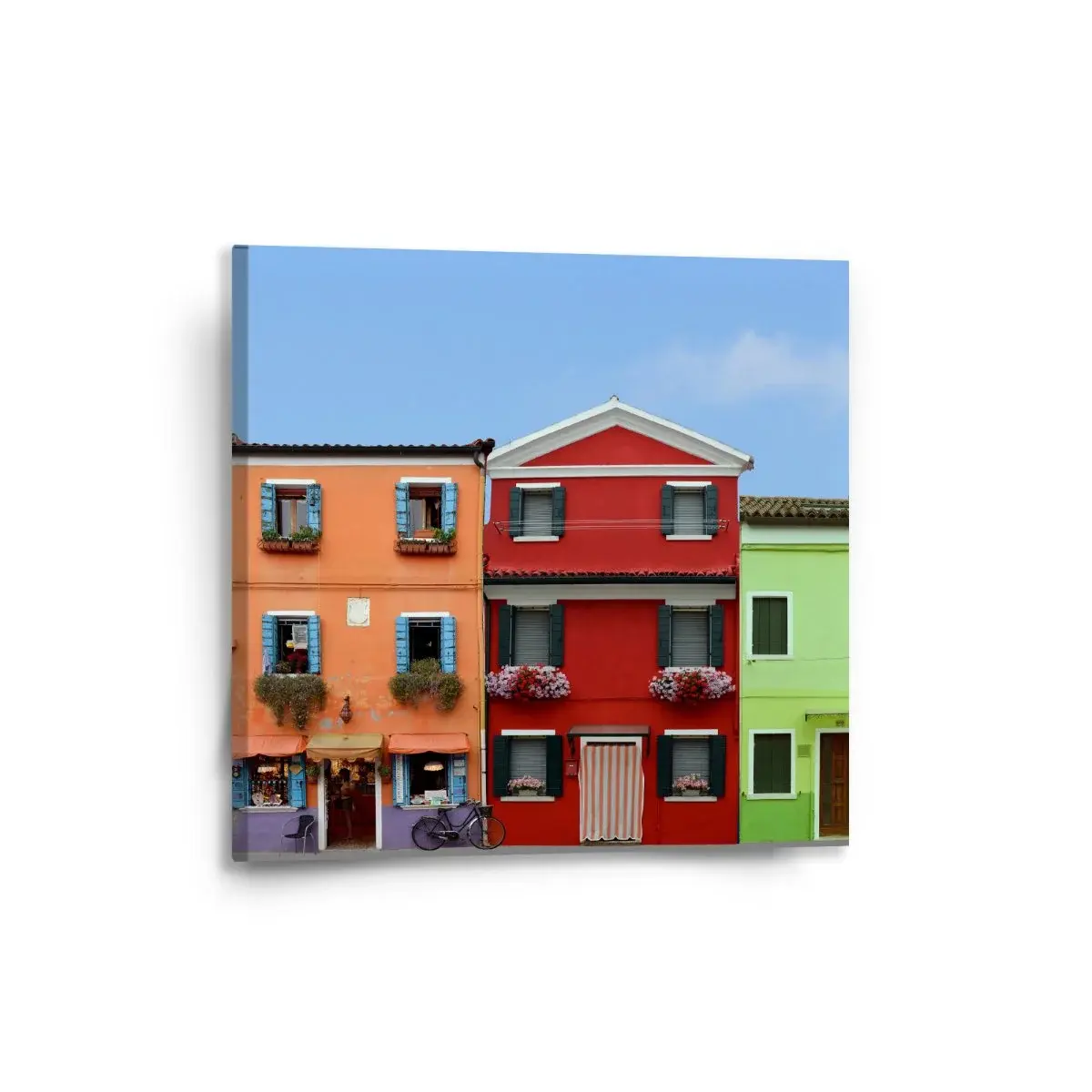Obraz Domky - 50x50 cm