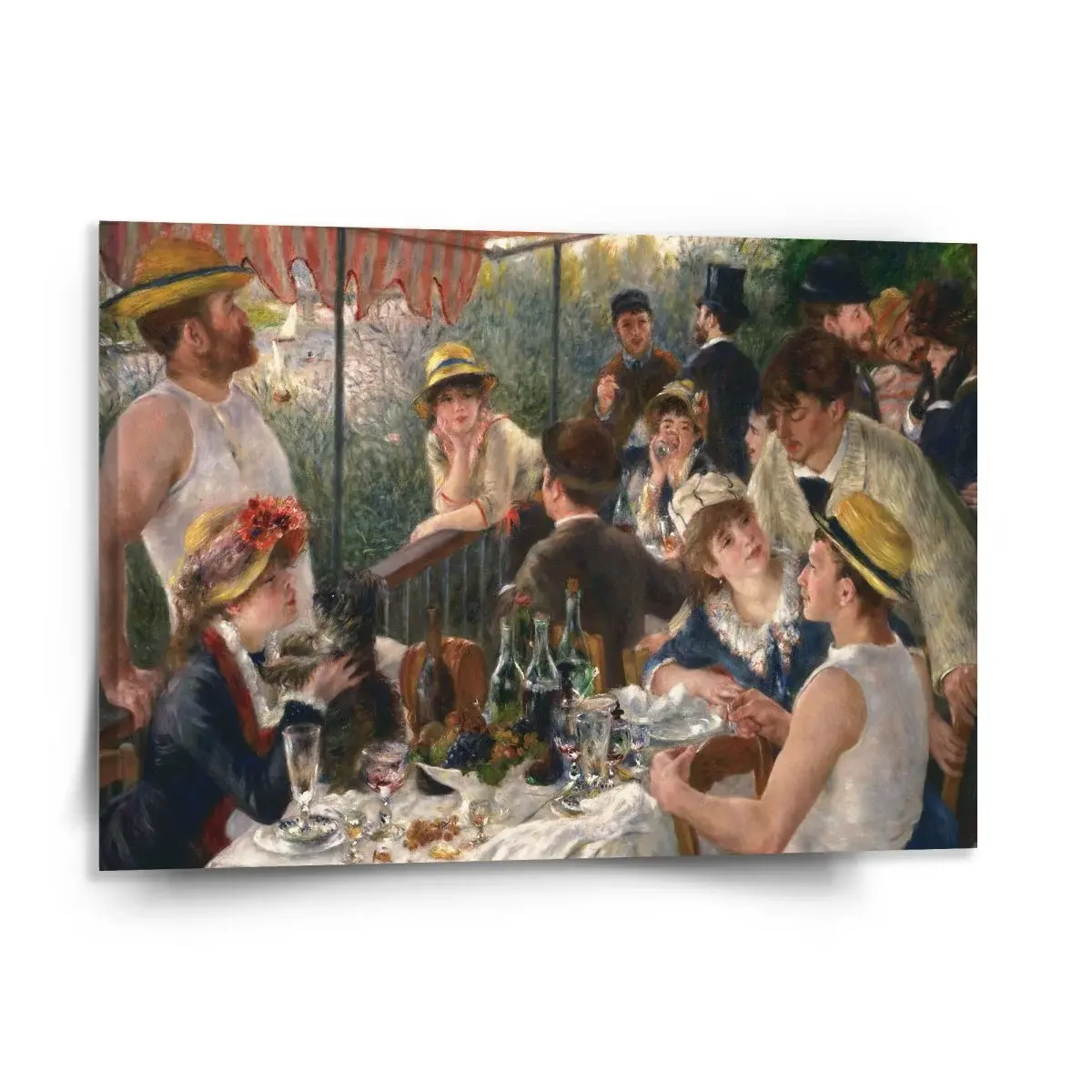 Obraz Snídaně veslařů - Auguste Renoir - 150x110 cm