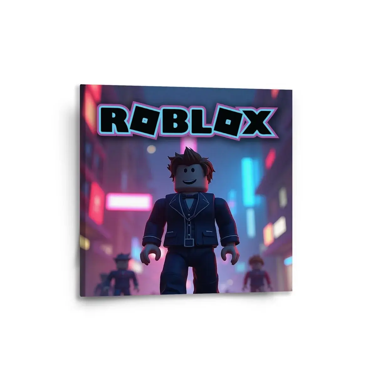 Obraz ROBLOX Neonové město - 50x50 cm