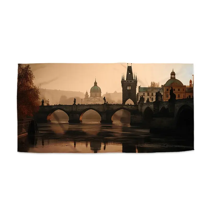 Ručník Praha Karlův most 1 - 50x100 cm