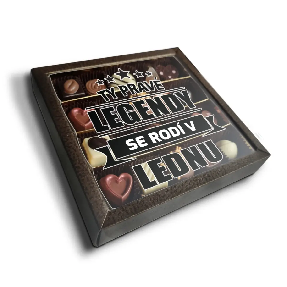 Pralinky Ty pravé legendy se rodí v lednu - 20 ks pralinek