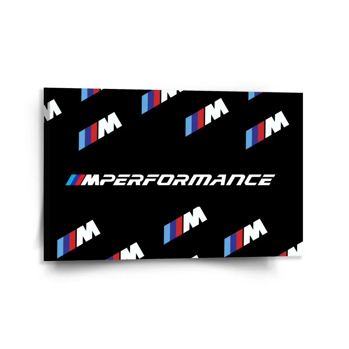 Obraz MPERFORMANCE černý vzor - 120x80 cm