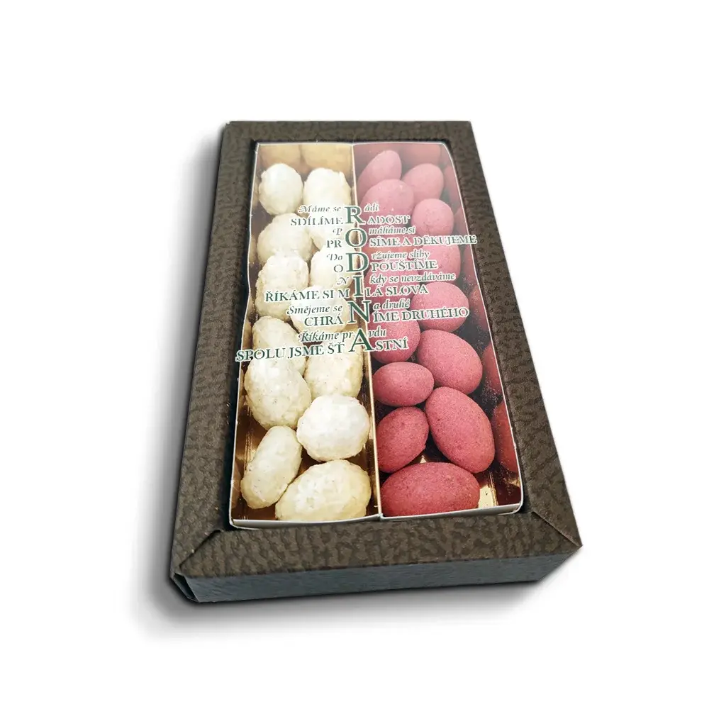 Mandle v čokoládě Rodina 2 - 2x 80g