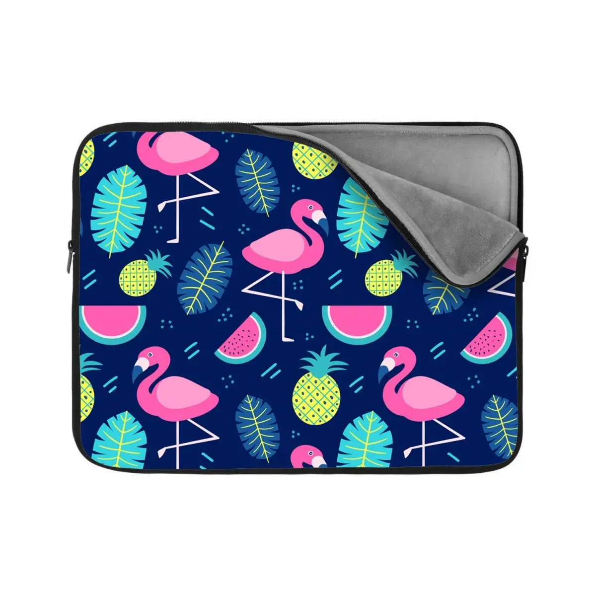 Obal na notebook Růžoví plameňáci - 15,6"