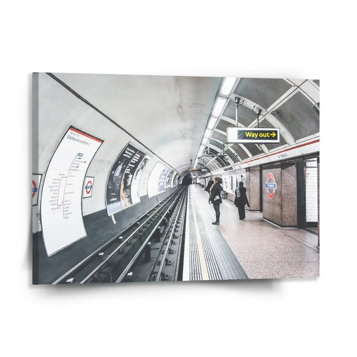 Obraz Stanice metra - 150x110 cm