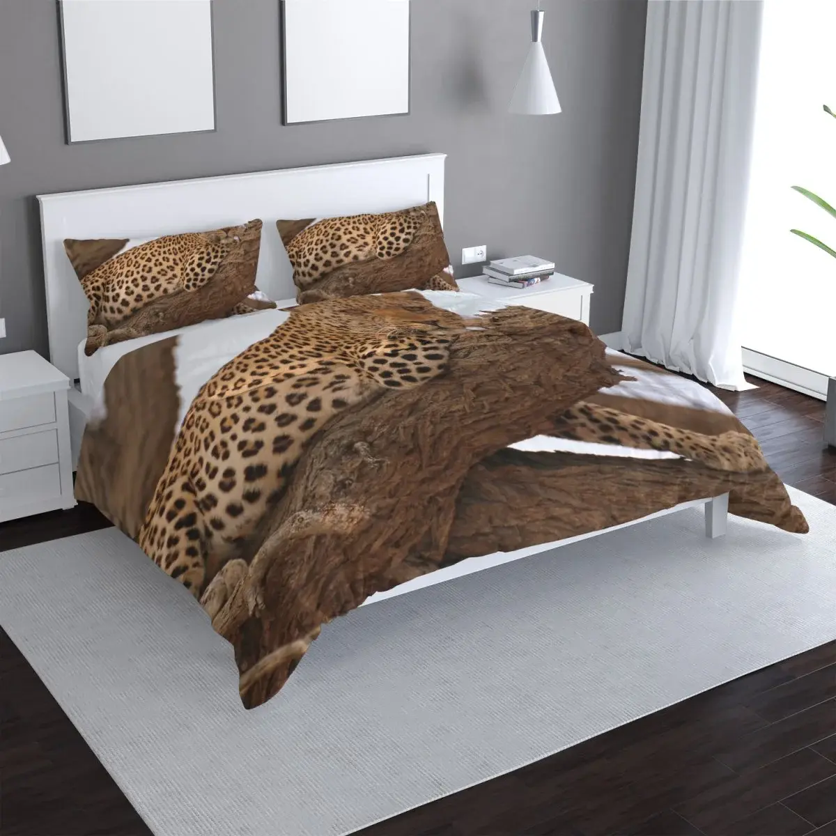 Povlečení Levhart 2 - 140x220 / 90x70