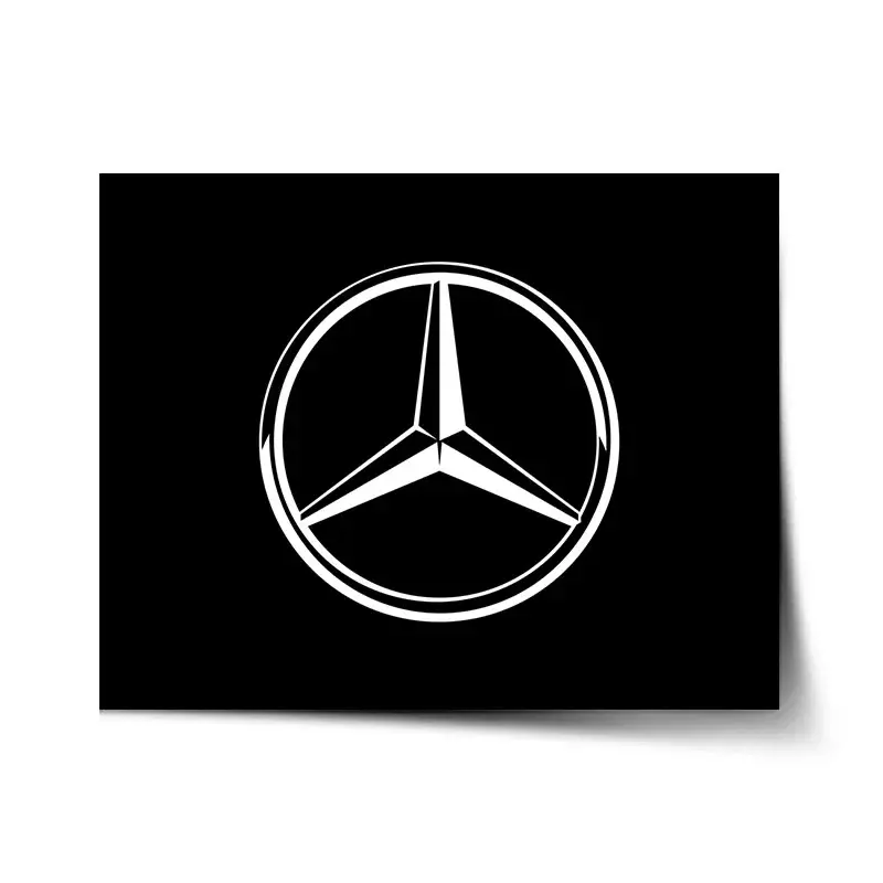 Plakát Logo 2 Černá - 90x60 cm