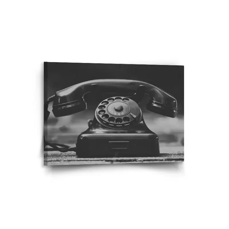 Obraz Starý telefon - 90x60 cm