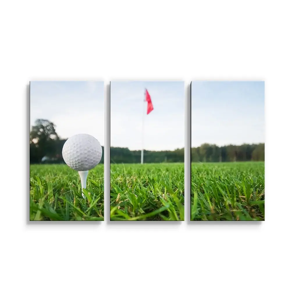 Obraz - 3-dílný Golf - 120x80 cm
