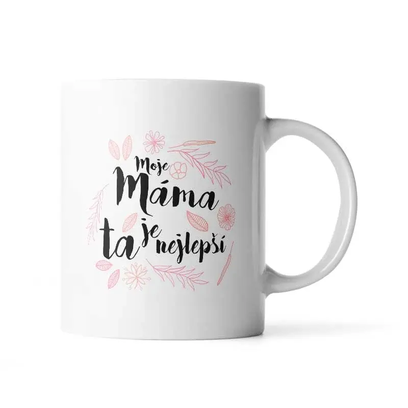 Hrnek Moje máma je ta nejlepší - 200 ml - espresso