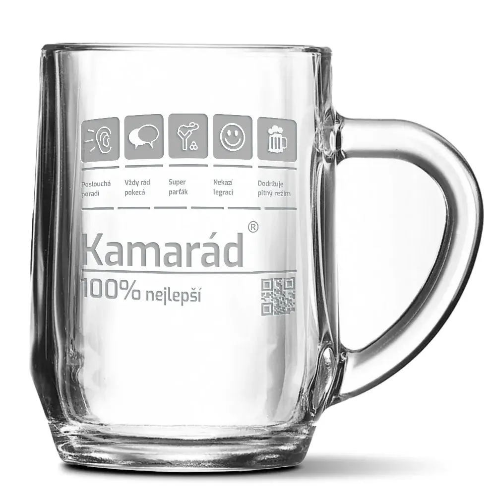 Půllitr Kamarád: 0,5