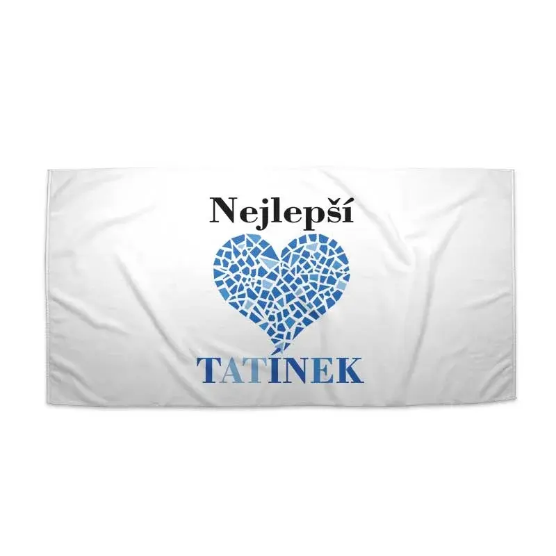 Ručník Nejlepší tatínek - 70x140 cm